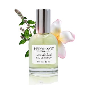 Patchouli Frangipani Perfume Blend, Perfume Spray, Eau de Parfum, Earthy Perfume for Women, 1 oz, Herb & Root