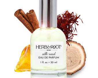 Silk Road Perfume: Spicy Saffron, Amber & Sandalwood - 30ml