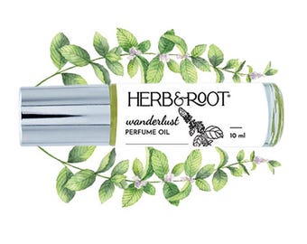 Patchouli Plumeria Perfume Oil Rollerball: Hippie Wanderlust Blend