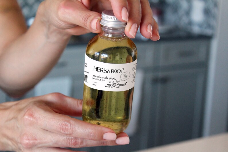 Edible Massage Oil Gift Set Vanilla Chocolate and Honey Etsy