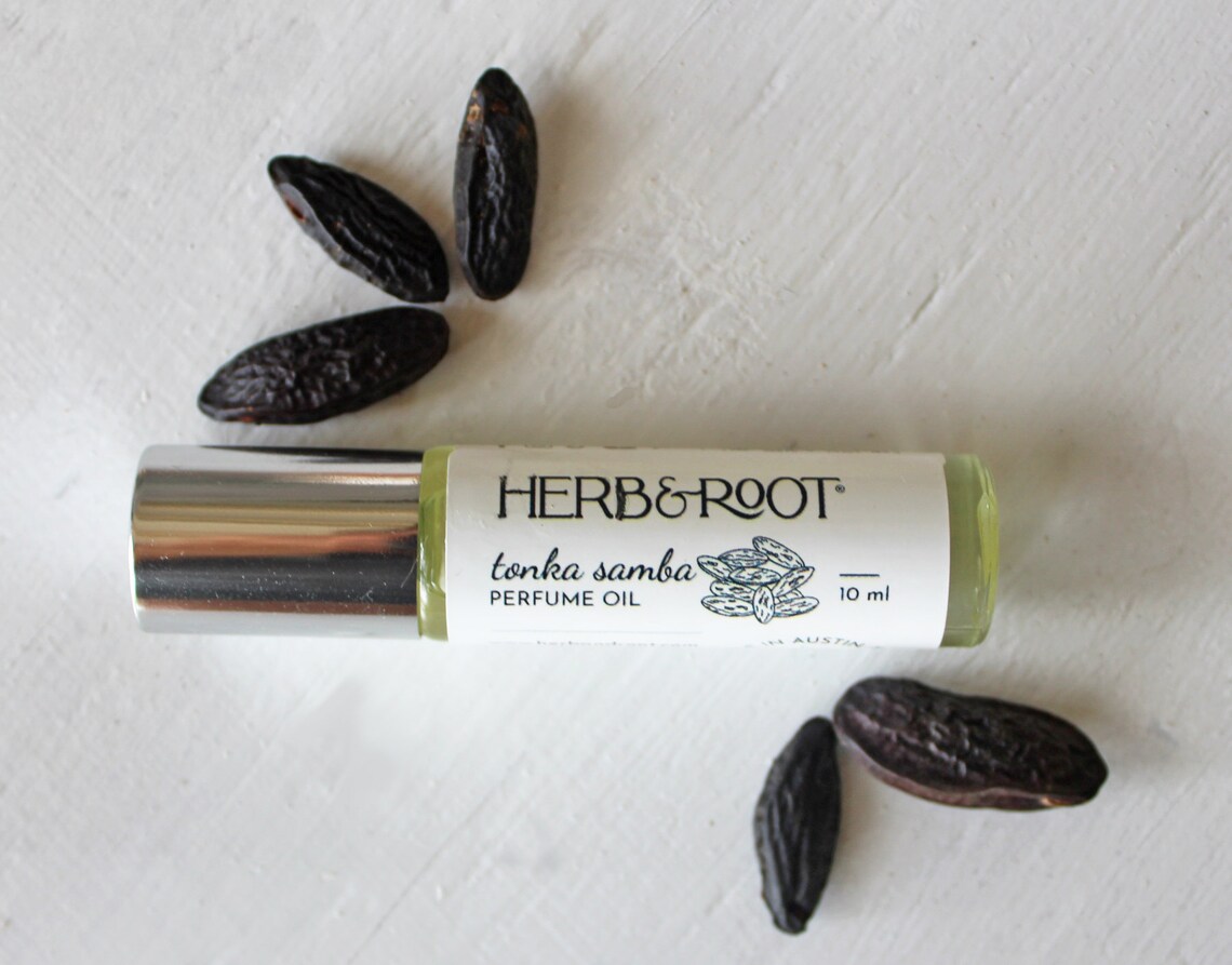 Tonka Bean Perfume Oil Rollerball Gourmand Fragrance Like a Etsy