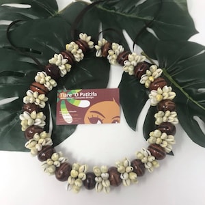 Authentic Sea Shells & Cebucao Nut Seeds Necklace