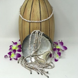 Authentic Tiny Puka Shells Necklace.