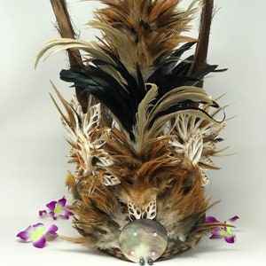 Cook Islands & Tahitian Costume Headpiece. Headpiece Is Perfect For Both Male And Female Of All Ages.