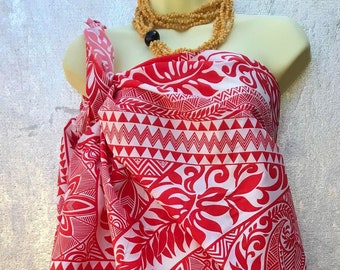 Sarong, Lavalava, Pareu oder Pareo. Strand Sarong. Perfekt für Männer und Frauen.