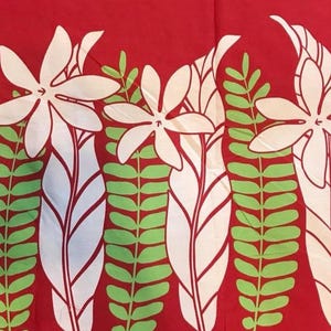Tahitian Cotton Sarong Or Pareu. Ori Pareu.