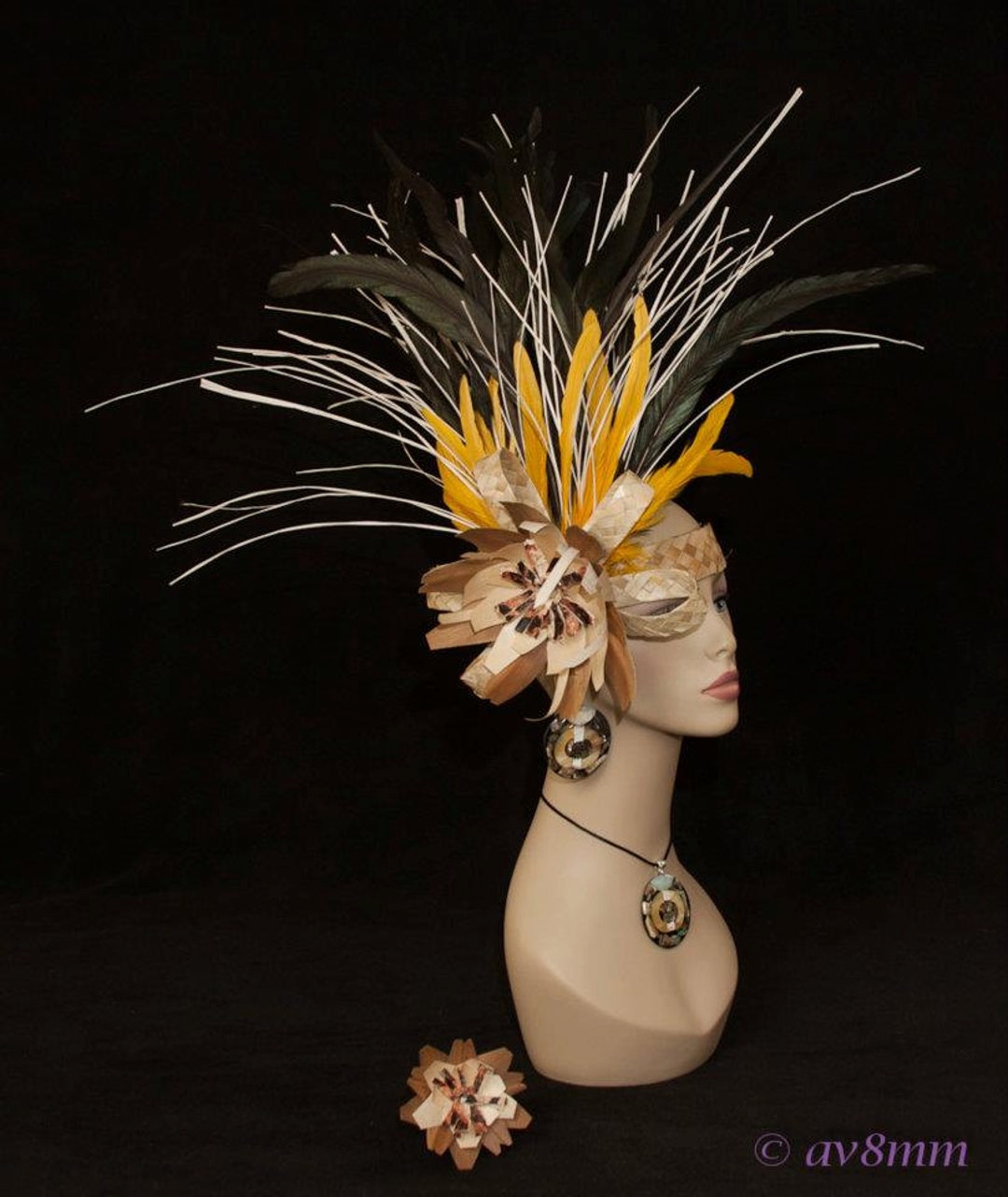 rarotongan headpiece