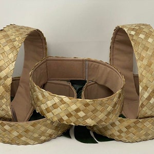 Bande de base Lauhala pour coiffes. Base du casque.