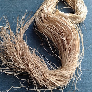 Natural Raffia Hank.. Perfect For Braiding Your Polynesian Dance Costume Or Creative Bow Making And Gift Wrapping For Festive Packages image 2