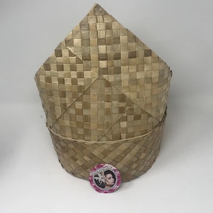 Weaved Lauhala Headpiece Base. Perfect For Making Your Own Headpiece Or Any Polynesian Headpiece.