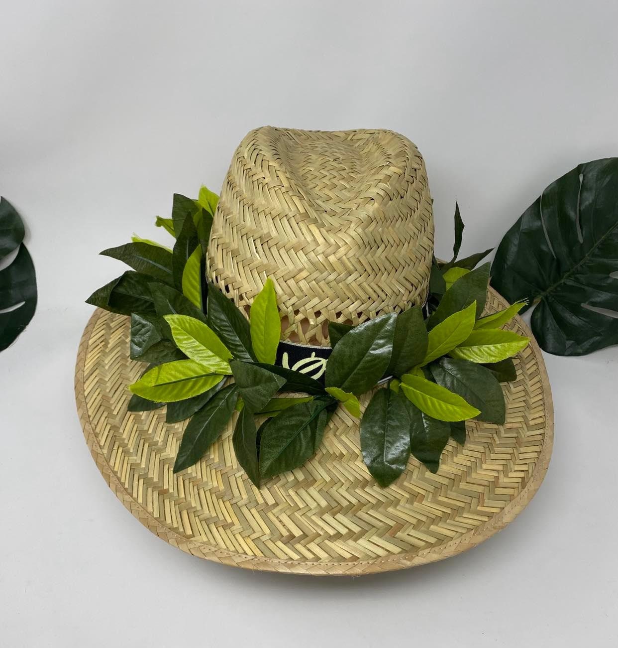 Natural Grass Straw Hat..perfect for Polynesian Events, Luau  display picture 3