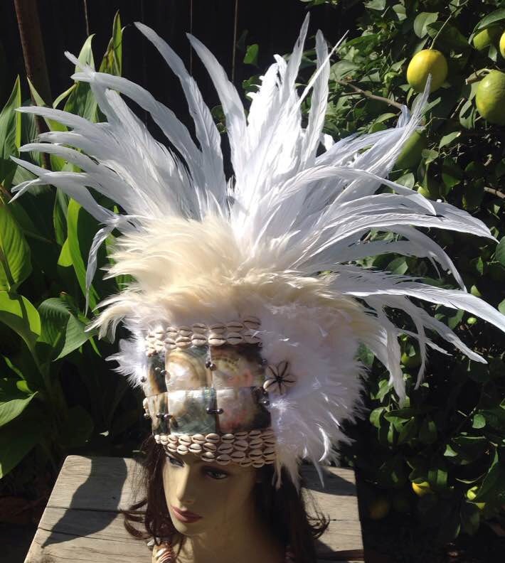 Huahine Headpiece..Perfect Headpiece For Tahitian And Cook Island