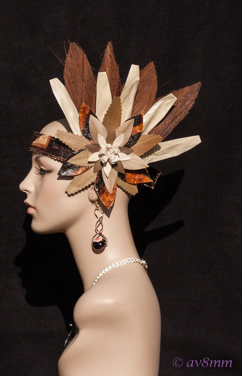 diy tahitian headpiece