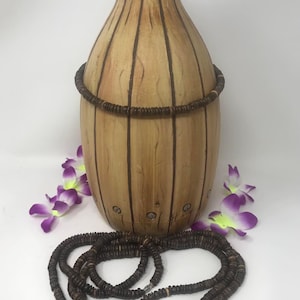Coconut Shell Beads Necklace.
