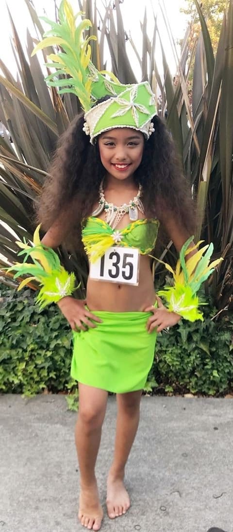 Cook Islands & Tahitian Costume Set. Listing is for Kids and Adult Sizes. -   Sweden