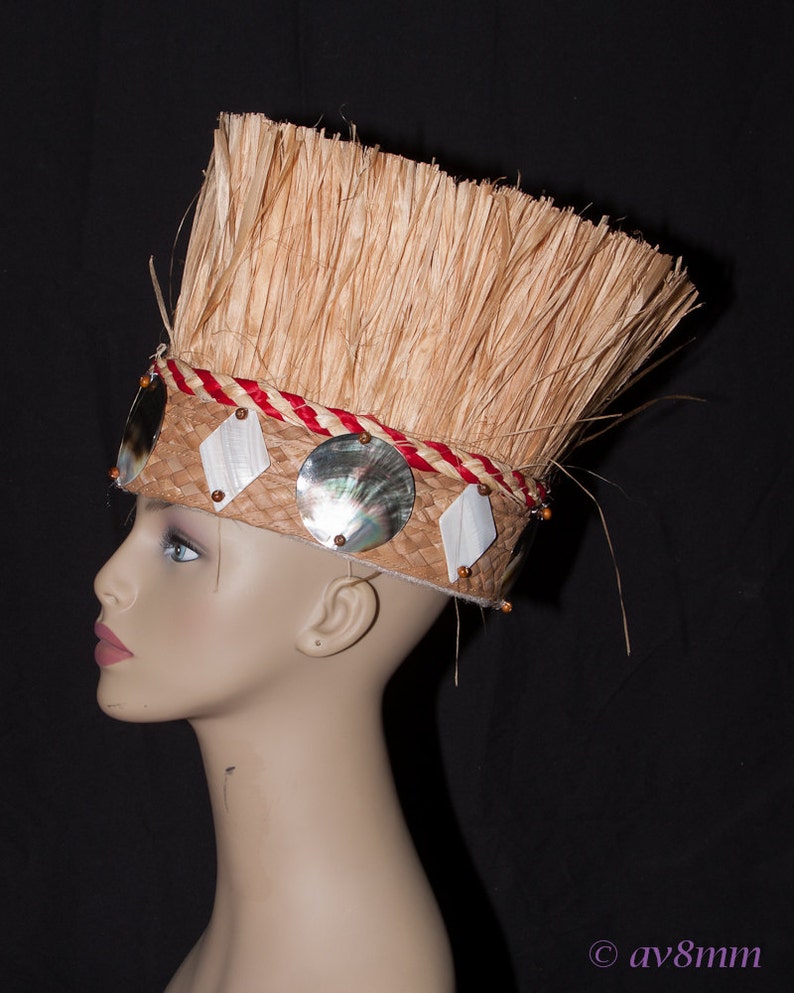 diy tahitian headpiece