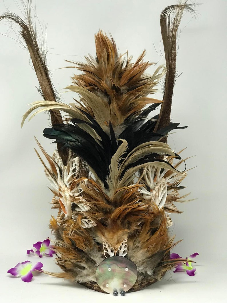 diy tahitian headpiece