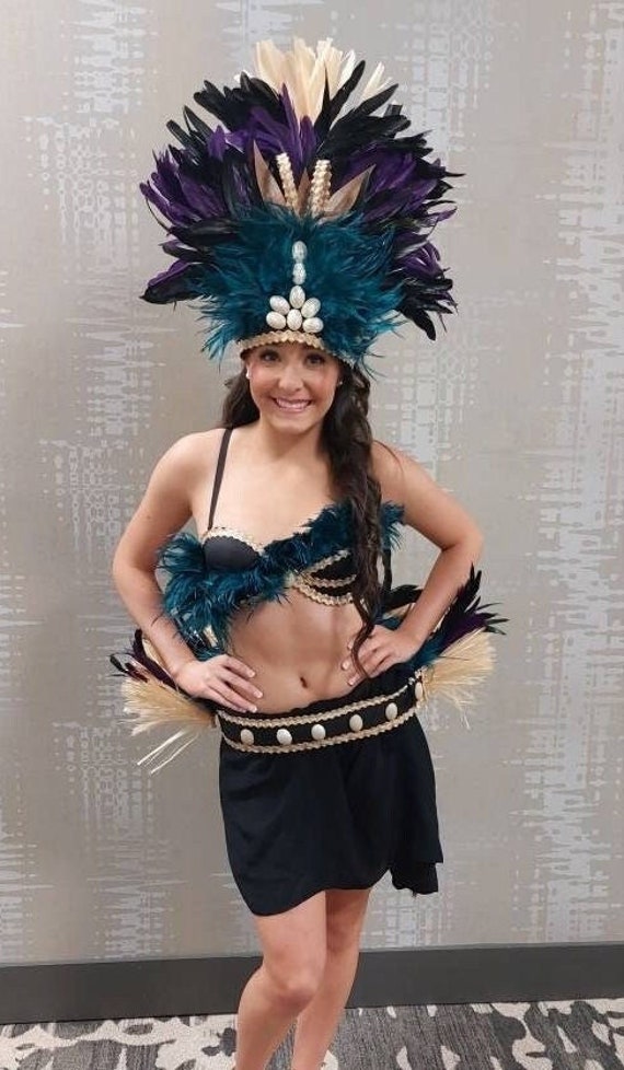 Authentic Polynesian Costume Set Made for CARLEIGH Miss Sooner