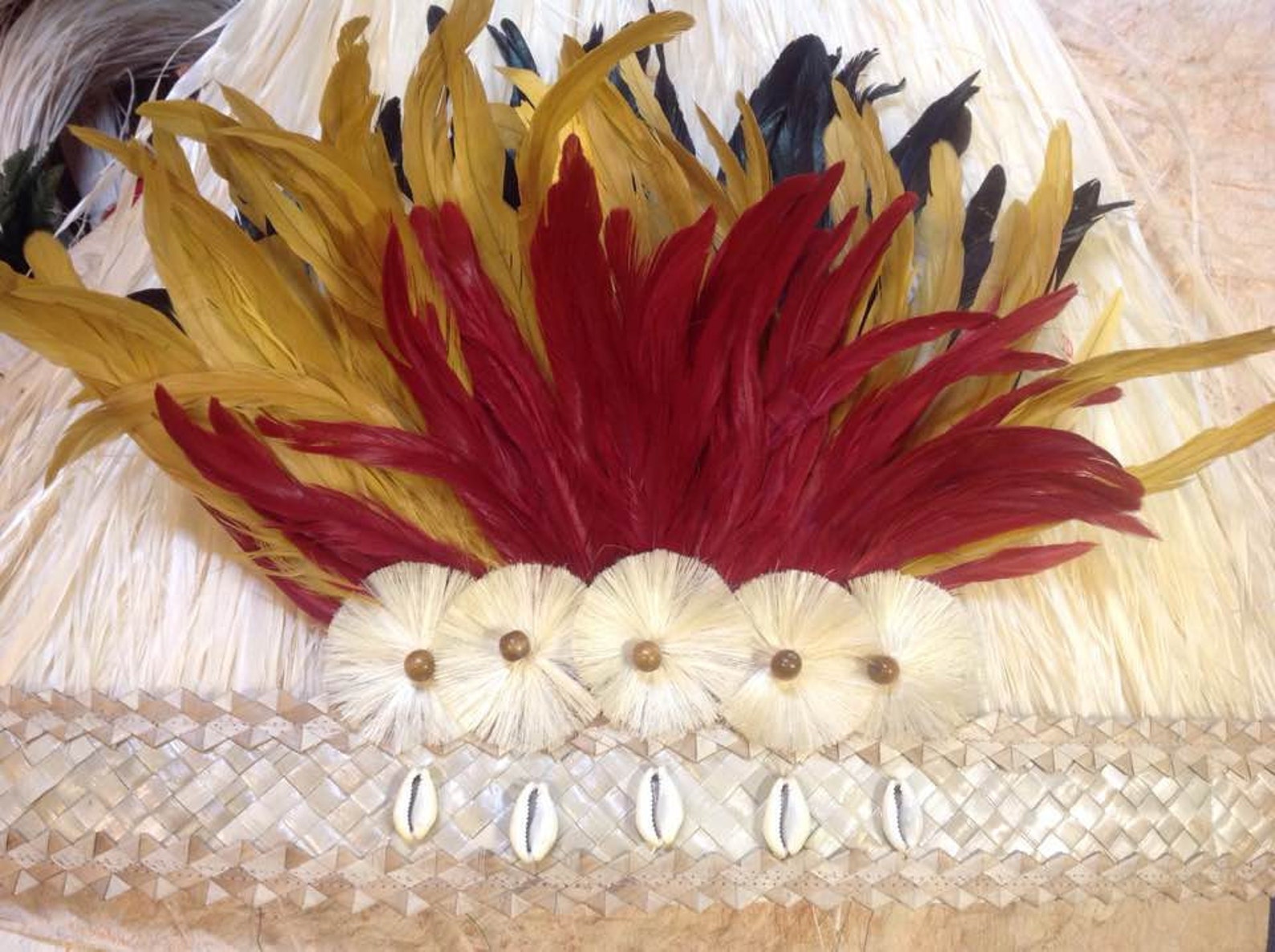 diy tahitian headpiece