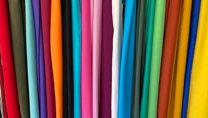 PREMIUM RAYON. Effen kleur sarong. Dubbelzijdige franjeloze effen kleur Sarong/Pareu. Perfect voor solist, dansers, Luau, strand. afbeelding 4