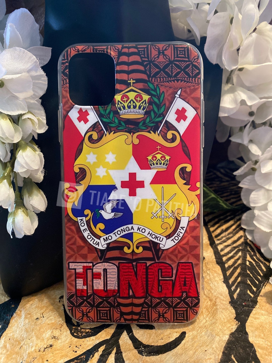 Tonga Phone Our Tongan Coat of Arms Phone Case. for iPhone 7, 8, 11, Plus, Pro, Pro ...