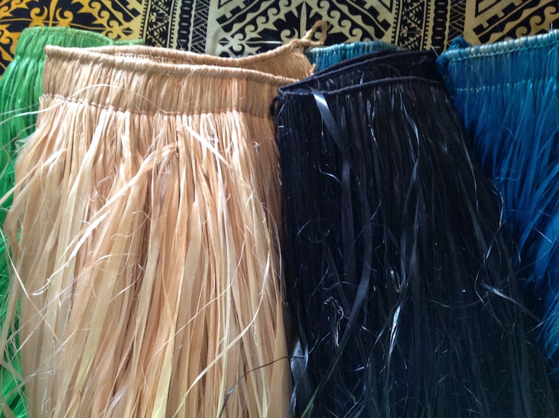 pink grass skirt