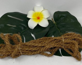 KAFA PULU. Twisted Coconut Kafa Pulu. Organic Twine Made of Premium 100% Natural Coconut Fiber (Coir Fiber)