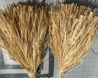 Authentic Ori Hau Grass or Fau Grass Hand Tassels,  Polynesian Dance I'i's