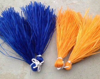 AUTHENTIC Hand Tassels Or Polynesian I&#39;is. Kiriau, Fau Or Hau Hand Tassels. ONLY 10&quot; Available.