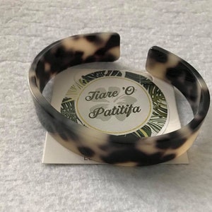 Faux Turtle Cuff Bracelet.