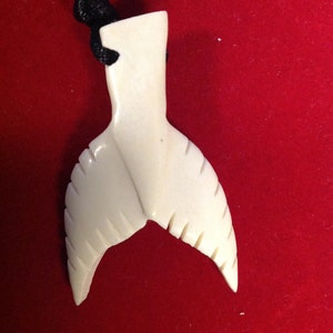 MURI PARAOA Or MAORI Whale Tail  Necklace Or Pendant..Cord Measures 20&quot; -21&quot; Long. Perfect For Both Male And Female!!