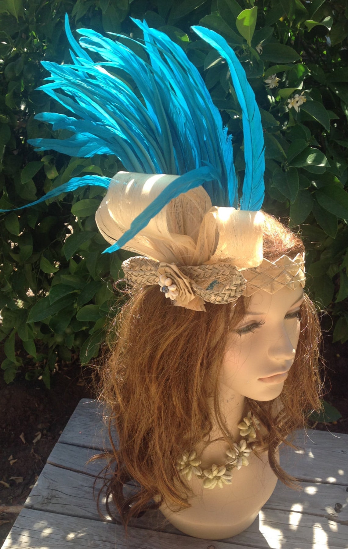 diy tahitian headpiece