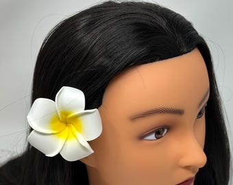 Lilo&#39;s Hawaiian Plumeria Flower. Hawaiian Pua Melia Or Frangipani Flower.
