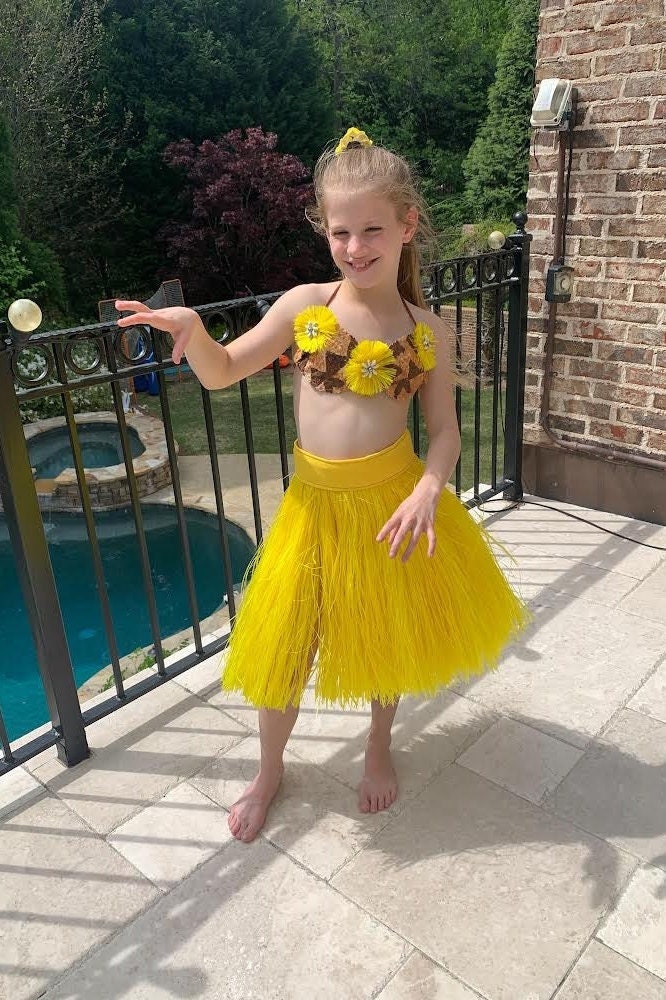 moana hula skirt