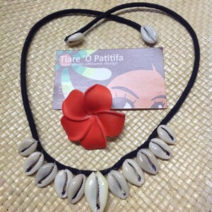 Baby Moana Inspired Set. 1 Necklace &/or 1 Plumeria Flower Perfect For Luau, Birthday Party, Wedding. Moana Set Is Perfect For All Ages image 5