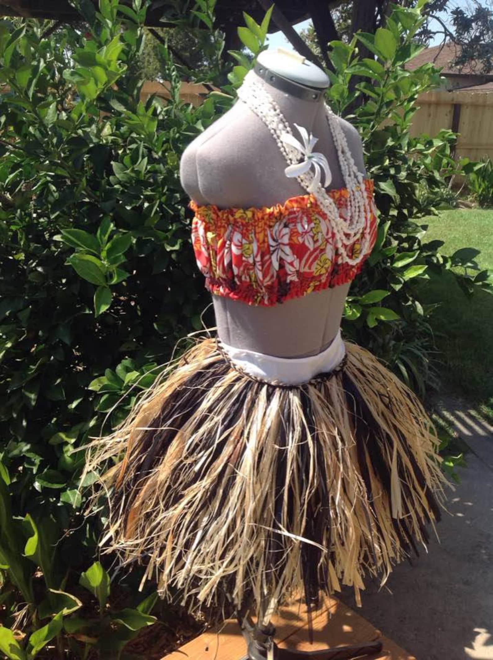 Short Grass Skirt Or Hula Skirt.For Children & Man/Boys. Etsy