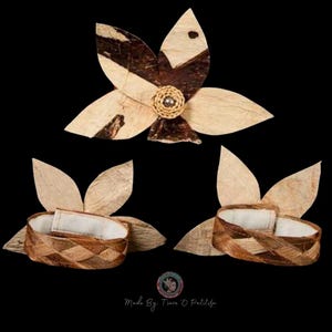 Tapa Cloth. Arm/Wrist/Ankle band Set. Rarotongan, Tahitian, Perfect for All Ages!!