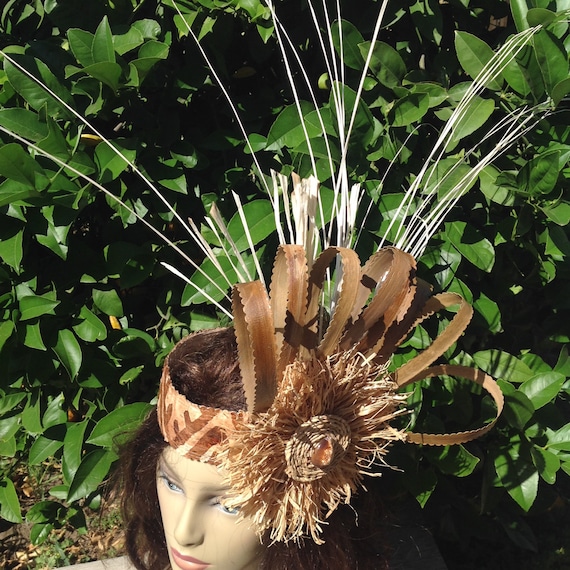 diy tahitian headpiece
