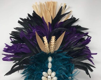 Authentic Polynesian Headpiece made for CARLEIGH - Miss Sooner State