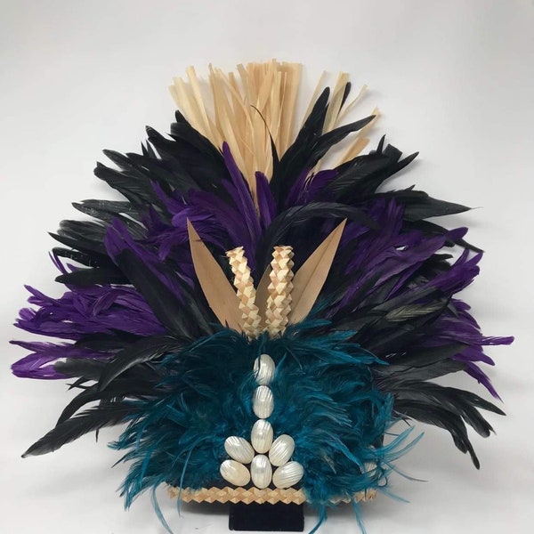 Authentic Polynesian Headpiece made for CARLEIGH - Miss Sooner State