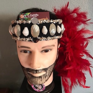 Samoan Pale Fuiono Or Samoan Head Dress. Luau Party, Wedding, Polynesian Events. Great For Everyone!