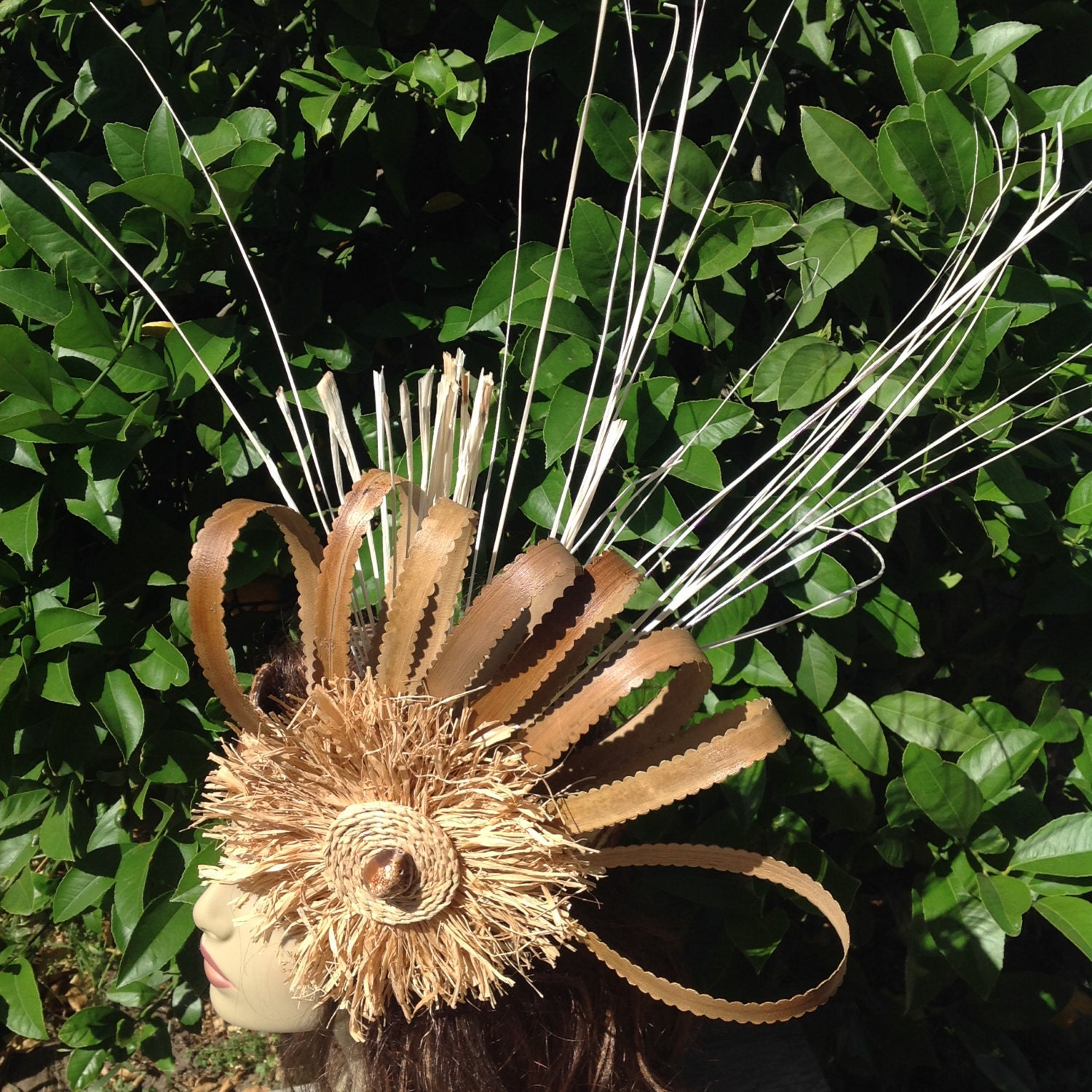 diy tahitian headpiece