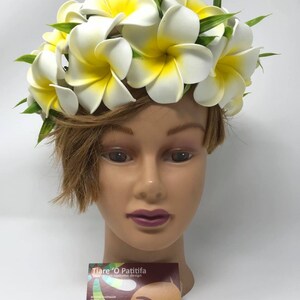 plumeria headpiece