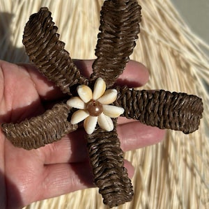 Handmade Flower With Shell Flower.