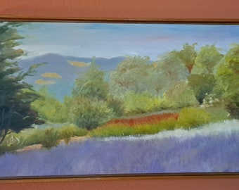 Instant Download of Matanzas Creek Winery Scene, High Resolution, from original oil, ready for printing