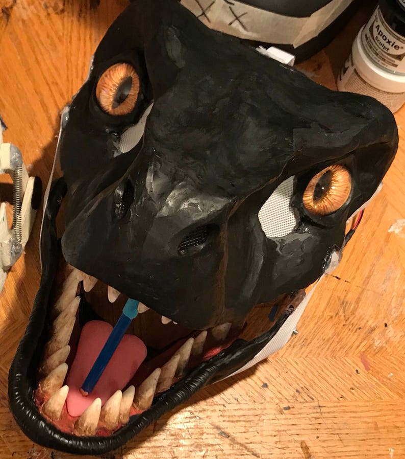 Маска раптора фурри картинки