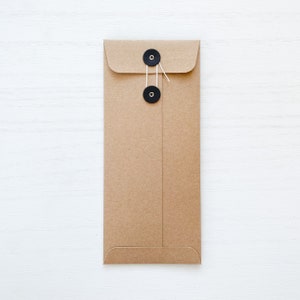 String Tie Envelopes, 10, Letter size image 4