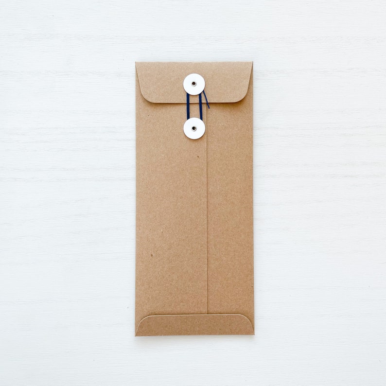 String Tie Envelopes, 10, Letter size image 6