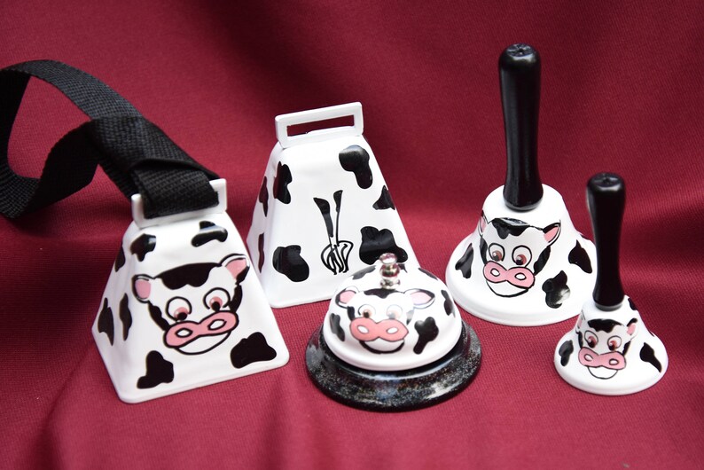 Animal Cow Cow Spots Cow Bells Many Sizes. Cow Bell Etsy