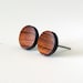 see more listings in the Wood stud earrings section